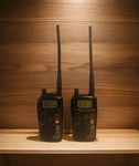 Pair Of Icom IC-4088A Pro Uhf-fm Radios W/batteries/clean & Working/ Ships Free. Fixed Price $65.00.