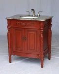 32-INCH Antique Style Single Sink Bathroom Vanity Model 2205-505 Gy. Fixed Price $789.00.