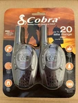 Cobra CXT227 Two Way Radio- Up 20 Mile Range- Set Of 2- New. Fixed Price $22.49.