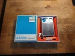 Katone Solid State Portable Transistor Am Radio K-1101 W/earphones & Box, Tested. Fixed Price $19.79.