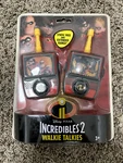 New Disney The Incredibles Walkie Talkies. Fixed Price $13.49.