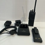 Motorola Vhf HT1000 Radio. H01KDC9AA3DN. No Guarantee On Battery. See Pics. Fixed Price $40.00.
