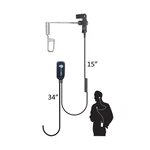 Code Red Sherlock Single Wire Lapel Microphone QD-M4 Quick Disconnect Mot. Fixed Price $89.99.