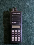 Motorola MT2000 Handheld Two-way Radio Keypad Charger Speaker Mic Belt Clip Read. Fixed Price $45.00.
