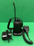 Icom IC-F4001 16 Channel Radio With Charger And Voiceporter. Fixed Price $99.00.