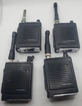 Realistic PRS-100 Uhf Fm Transceiver 19-900A Handheld Lot Of 4 Parts. Fixed Price $39.95.
