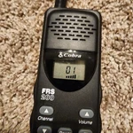 Cobra FRS200 2-MILE 14-CHANNEL Two-way Compact Radio Walkie Talkie. Fixed Price $12.00.