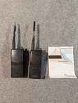 Radio Shack BTX-127 Business Band Transceivers Lot Of With Manual Untested. Fixed Price $13.50.