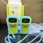 Kids Walkie Talkie Set Lamp Blue Green Portable Handheld. Fixed Price $8.99.