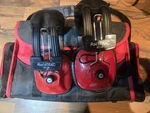 Re Racing Electronics Cary Bag, 2 Sets Of Racetrac Rt 40 Headphones. Plus Radio!. Fixed Price $129.00.