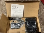 Original Kenwood Radio Charger KSC-18 New Box. Fixed Price $25.00.