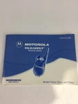 User's Guide For Motorola Talkabout Two-way Radio Models T6200, T6210 & T6220. Fixed Price $7.99.