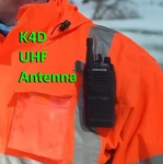 K4D Tuned Uhf High Power Digital Antenna For Kenwood Models NX-3300 NX-3320. Fixed Price $23.49.