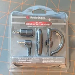 Radioshack HX08 2-WAY Hands-free Headset Vox Push-to-talk Earhook 2100183. Fixed Price $15.99.