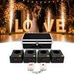 Happy Event Fx 4PCS Wireless Cold Sparkler Base Kit With Flight Case. Fixed Price $79.99.