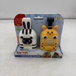 Battat Adventure 2-PACK Zebra & Giraffe Walkie Talkies, 100FT Range. Fixed Price $22.50.