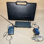 Samson VR3 Vhf Fm Receiver Beltpack VT3L Transmitter W / Mic - Black Case. Fixed Price $29.99.