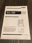 Original Alinco DJ-190 Fm Handheld Transceiver Instruction User's Manual Booklet. Fixed Price $14.97.