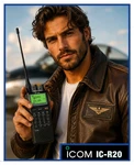 Icom R20 Handheld Receiver Scanner Box Charger Antennas. Fixed Price $550.00.