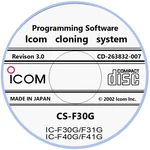 Icom CS-F30G Rev. 3.0 Programming Software IC-F30G/F31G/F40G/F41G. Fixed Price $25.99.