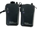Cobra Clearcall FRS-70 Two Way Radios Walkie Talkies Pair Tested Black. Fixed Price $18.00.