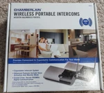Chamberlain NLS2 Wireless Portable Intercom Two Units Operation 1000 Ft. Fixed Price $23.97.