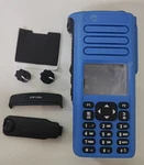 Blue Housing Case Replacement For Motorola With Speaker Radio. Fixed Price $33.74.