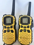 Tested Motorola 2 Way Radios MS350R Mile Range Waterproof, New Battery, More. Fixed Price $42.50.