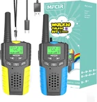 Walkie Talkies For Kids Rechargeable PACK,3 Miles Long Range 22 Channels Way. Fixed Price $32.28.