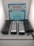 Lot Of 2 Vintage Valiant Transceiver Model STR-61 W/ Leather Case. Fixed Price $39.99.