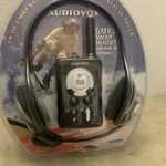 Audiovox GMRS200W Two Way Radio Mile Range Swoop Headset Built-in Fm. Fixed Price $21.00.