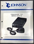 Johnson 1988 Challenger 7155 Transceiver Two-way Vhf Fm Radio & Remote Manual. Fixed Price $39.99.