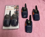 New 2 Pack Motorola Talkabout FR60 Two Way Radios + 3 Used. Fixed Price $130.00.