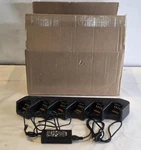 Hytera MCA08 Digital Mobile Multi-unit 6-RADIO Charger Dock With Power Adapter. Fixed Price $349.99.