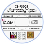 Icom CS-F300S Rev. 2.1 Programming Software For IC-F310S/F320S/F410S/F420S. Fixed Price $25.99.
