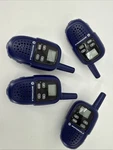 Lot Of 4 Motorola Walkie-talkies Talkabout K7GFV300. Fixed Price $32.95.