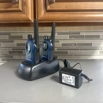 Motorola Walkie Talkies (2) K7GSX900 W/ Adaptor. Fixed Price $24.99.