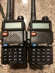 2X Baofeng * UV-5RTP 2M/70CM Band Vhf Uhf 1/4/8W Ham Two-way Radio + Chargers. Fixed Price $50.00.