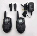 Cobra PR-260 Wx Micro Two-way Walkie Talkie Radio With Charger. Fixed Price $10.62.