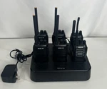 Lot Of Retcvis RT21 & H-777 Business Radio With 6-WAY Charger. Fixed Price $129.99.