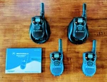 (4) Motorola Talkabout 2-WAY Radios/walkie Talkies T6200, T6220, & Accessories.. Fixed Price $34.95.