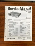 Technics SU-V5 Amplifier Service Manual *original*. Fixed Price $24.97.