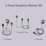 Two-way Radio Earpiece Starter Kit Set (3PCS) For Motorola CP200 CLS1110 CLS1410. Fixed Price $29.99.