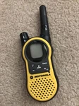 Motorola Talkabout Radio MH230TPR Yellow Two Way Walkie-talkie. Fixed Price $9.99.