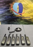 Lot Of Six Cobra LI7000 Two Way Radios One Charging Base. Fixed Price $119.99.