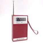 Vintage Red Midland Am/vhf Transistor Radio Hand Strap 9V Not Working. Fixed Price $35.99.