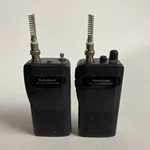 Set Of Radio Shack Motorola BTX-128 Business Band Transceivers Walkie Talkies. Fixed Price $39.99.