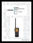 Lowrance LINK-2 Vhf Radio Operators Manual User Guide Instructions. Fixed Price $18.95.