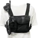 Universal Radio Chest Rig Harness Walkie Talkie Holster Tactical Vest Bag Pac.... Fixed Price $33.24.