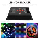 T500 Led Full Color Controller 5KEY Ic Rgb Strip For WS2811 WS2812. Fixed Price $12.59.